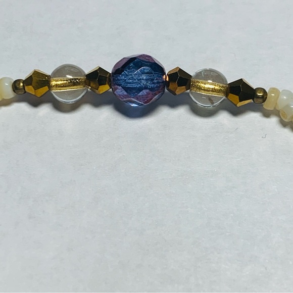 ***SOLD*** 4-Piece Artisan Hand Crafted Bracelets & Earrings Set Glass Beads - Picture 13 of 17